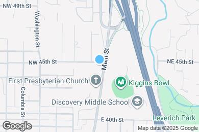 Map image of the property - Pacific Pointe Apartments