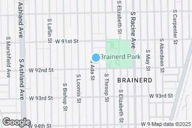 Map image of the property - 9151 S Ada St