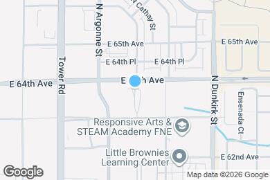 Map image of the property - Alexan Pena Station