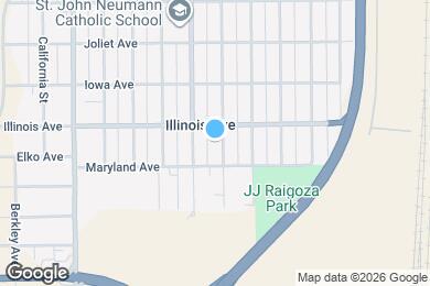 Map image of the property - 2715 Cedar St