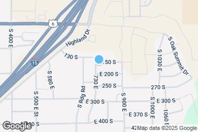 Map image of the property - 742 150 S