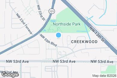 Map image of the property - Deer Creek Senior Apartments - 62+