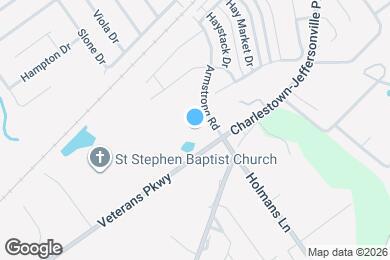 Map image of the property - Veterans Crossing Apartments
