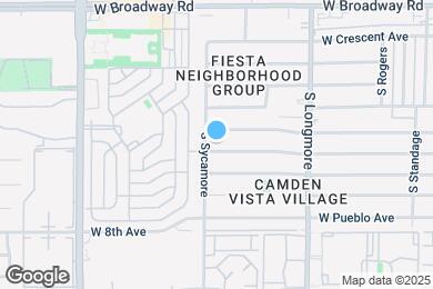 Map image of the property - 1742 W 6th Dr