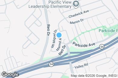 Map image of the property - 3060 Marmil Ave