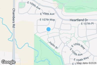 Map image of the property - 15812 E 107th Ave