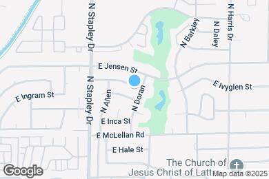 Map image of the property - 1319 E Ivyglen St