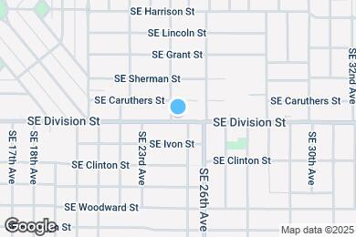 Map image of the property - 2413 SE Division St