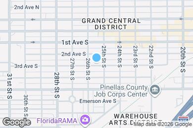 Map image of the property - 2525 3rd Ave S