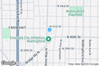 Map image of the property - 1310 N Lucas Pl