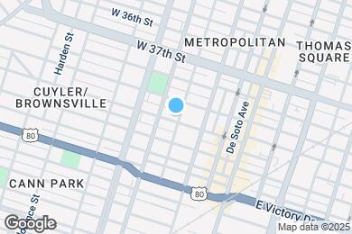 Map image of the property - 304 W 40th St