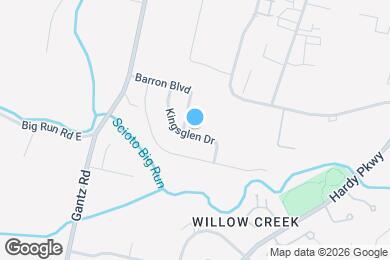 Map image of the property - 2146 Kingsglen Dr