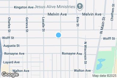 Map image of the property - 801 Wolff St