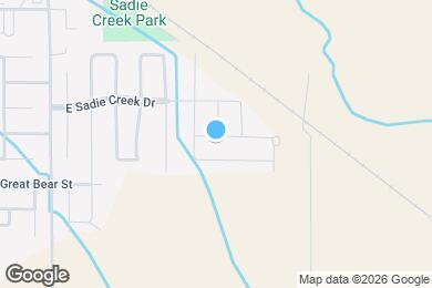 Map image of the property - 1317 E Old Mesquite St