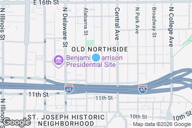 Map image of the property - 317 e 13th st