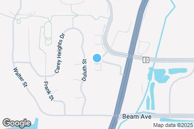 Map image of the property - 1244 Chateau Ave
