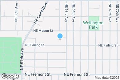 Map image of the property - 6200 NE Shaver St