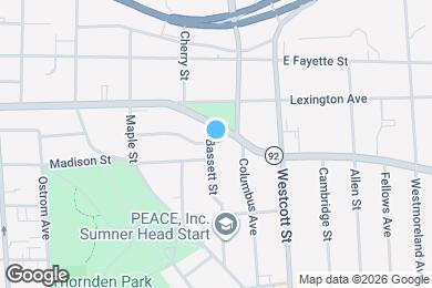 Map image of the property - 107 Bassett St