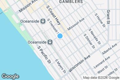 Map image of the property - 409 S Tremont St
