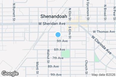 Map image of the property - 803 5th Ave