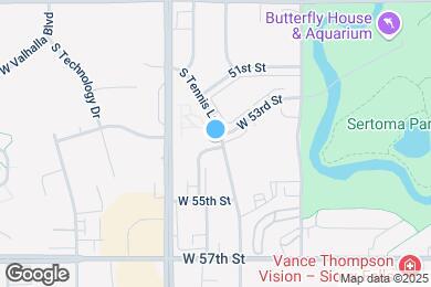 Map image of the property - 4609 S Baha Ave