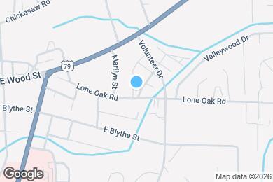 Map image of the property - 1108 Lone Oak Rd