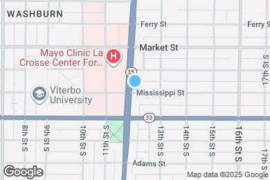 Map image of the property - 1205 Mississippi St