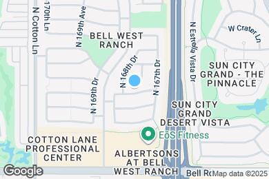 Map image of the property - 16812 W Windermere Way