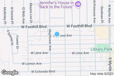 Map image of the property - 430 West Linwood Avenue