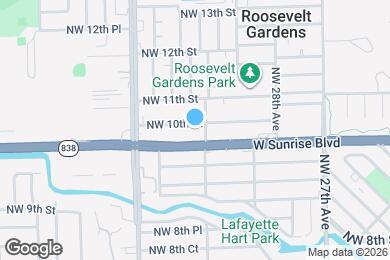 Map image of the property - 2962 NW 10th Ct