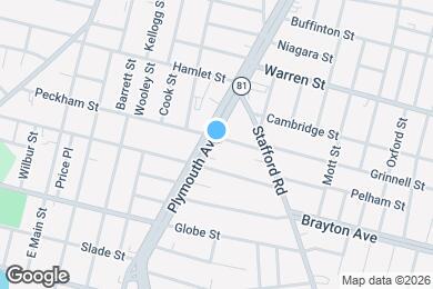 Map image of the property - 1190 Plymouth Ave