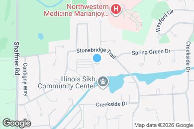 Map image of the property - 1426 Stonebridge Circle