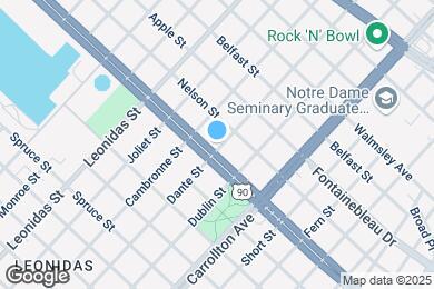 Map image of the property - 2416 Dante St