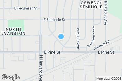 Map image of the property - 1531 N Indianapolis Ave