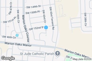 Map image of the property - 15260 SW 43rd Ct