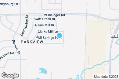 Map image of the property - 2509 Mill Springs Pass