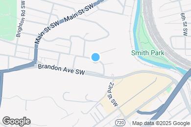 Map image of the property - 718 Windsor Ave SW