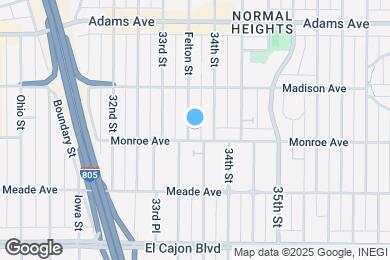 Map image of the property - 4515 Felton St