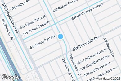 Map image of the property - 1949 SW Burlington St