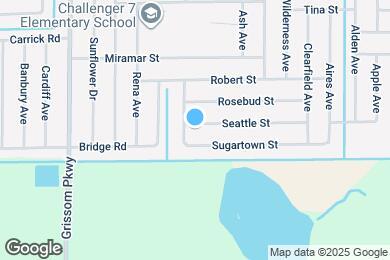 Map image of the property - 4717 Seattle St