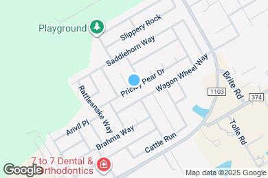 Map image of the property - 361 Prickly Pear Dr