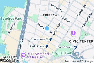 Map image of the property - 85 W Broadway