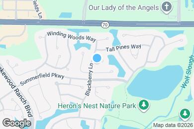 Map image of the property - 12310 Mosswood Pl