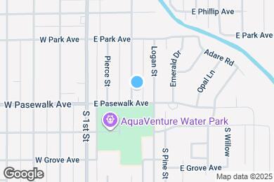 Map image of the property - 607 Blaine St