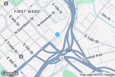 Map image of the property - 912 E 8th St