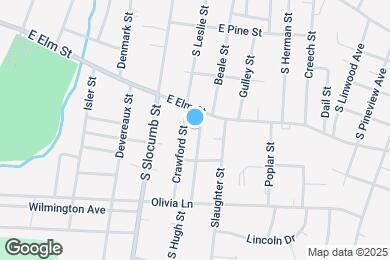 Map image of the property - 603 Hugh St
