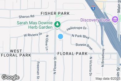 Map image of the property - 2340 N Heliotrope Dr