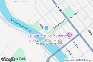 Map image of the property - 107 W Sacra Via St