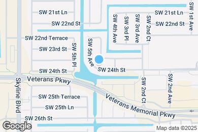 Map image of the property - 441 SW 24th St