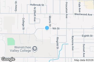 Map image of the property - 1319 9th St